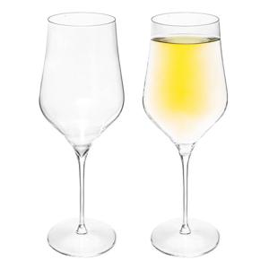 Set van 2x grote wijnglazen voor rode wijn Rhone 740 ml van glas - Wijnglazen