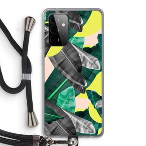 Fantasie jungle: Samsung Galaxy A72 5G Transparant Hoesje met koord