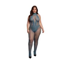 Le Désir by Shots Visnet en Kant Bodystocking - Koninginneformaat - thumbnail