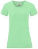 Fruit Of The Loom F131 Ladies´ Iconic T - Neo Mint - XS