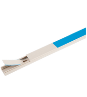 Kabelgoot wit kunststof wit 25X13 9010 Systeem 25 930020 prijs per meter (lengte is 2 meter)