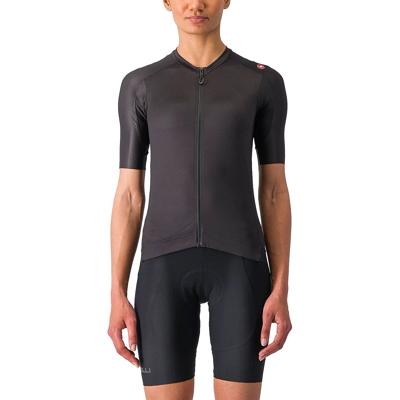 Castelli Espresso fietsshirt korte mouw zwart dames