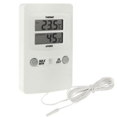 TH01 Digitale LCD Indoor buitensensor sonde weer luchtvochtigheid Hygrometer Thermometer Meter