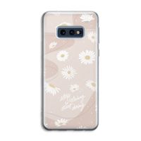 Daydreaming becomes reality: Samsung Galaxy S10e Transparant Hoesje