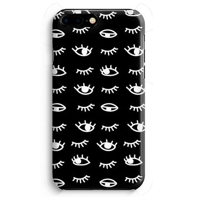 Eye pattern #3: Volledig Geprint iPhone 7 Plus Hoesje
