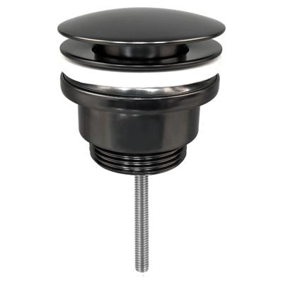 Differnz afvoerplug pop up | design | gun metal | 63mm