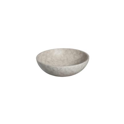Ideavit Beton vrijstaande wastafel - 44x14.5cm - rond - met klikwaste - antikras - waterdicht - kleur D1 290334-D1