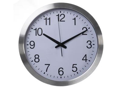 Aluminium wandklok dia. 40 cm - Velleman