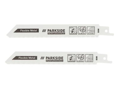 PARKSIDE PERFORMANCE Reciprozaagbladen (Metaal fijn)