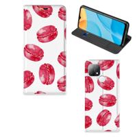 OPPO A15 | Flip Style Cover | Pink Macarons