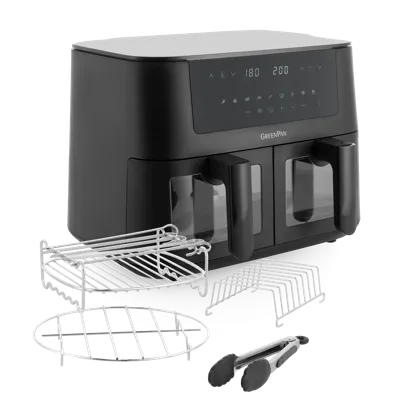 Double Air Fryer & grilling set