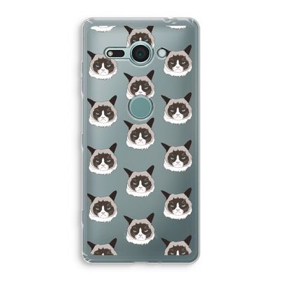 It's a Purrr Case: Sony Xperia XZ2 Compact Transparant Hoesje