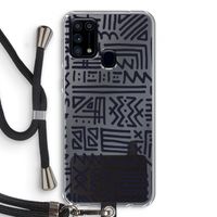 Marrakech print: Samsung Galaxy M31 Transparant Hoesje met koord