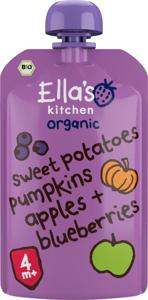 Ella&apos;s Kitchen Sweet potato pumpkin apple blueberrry 4+ mnd bio