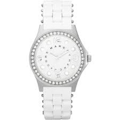 Horlogeband Marc by Marc Jacobs MBM2535 Staal Wit 18mm