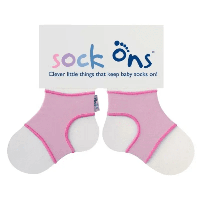 Sock Ons roze-6-12 mnd