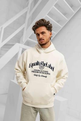 Equalité Jules Hoodie Heren Gebroken Wit - Maat M - Kleur: Gebroken Wit | Soccerfanshop