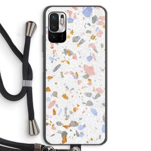 Terrazzo N°8: Xiaomi Redmi Note 10 5G Transparant Hoesje met koord