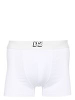 DSQUARED2 culotte en dentelle à bande logo - Blanc - thumbnail