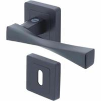 Deurklink Yale YPP7-V-PC Verona Zwart Aluminium