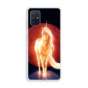 Last Unicorn: Galaxy A71 Transparant Hoesje