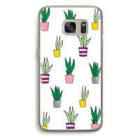 Sanseveria: Samsung Galaxy S7 Transparant Hoesje Sanseveria: Samsung Galaxy S7 Transparant Hoesje