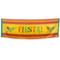 Mexico thema Banner - 74 x 220 cm - Mexicaans thema - feestdecoratie