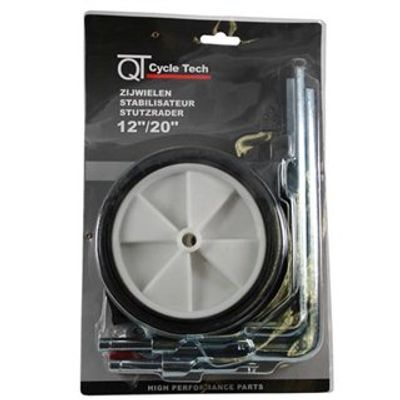 Cycletech Cycle tech zijwielen stabilo set 12-20" luxe op kaart