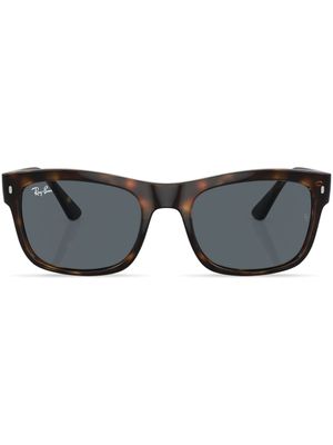 Ray-Ban lunettes de soleil à effet écailles de tortue - Vert
