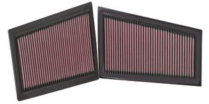 K&N vervangingsfilter passend voor Mercedes C280/320 3.0L V6 CDi (2 per box) (33-2940) 332940