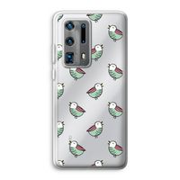Vogeltjes: Huawei P40 Pro Plus Transparant Hoesje