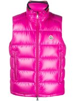 Moncler gilet Ouse sans manches - Rose - thumbnail