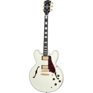 Epiphone 1959 ES-355 Classic White semi-akoestische gitaar met hard case