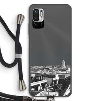 Marrakech Skyline : Xiaomi Redmi Note 10 5G Transparant Hoesje met koord