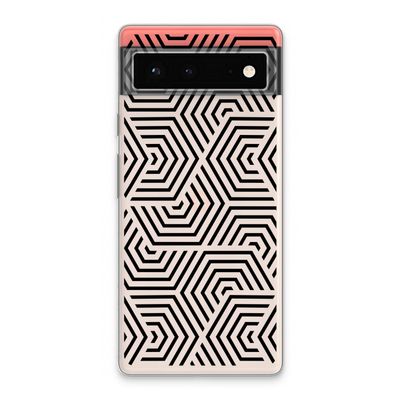 Magic pattern: Google Pixel 6 Transparant Hoesje