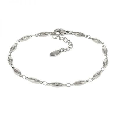 Kalli Enkelbandje Ovale Schakels Zilver