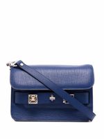 Proenza Schouler mini sac porté épaule PS11 en cuir - Bleu