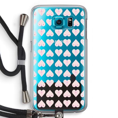 Ass 'n Titties: Samsung Galaxy S6 Transparant Hoesje met koord