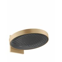 Hansgrohe Rainfinity hoofddouche wand rond 36cm brushed bronze 26230140