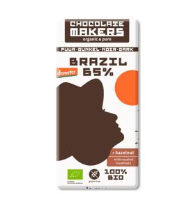 Brazil hazelnoot 65% puur demeter bio