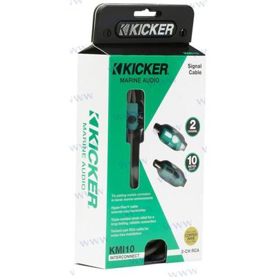 KA47KMI10 - Marine serie 2-kanaals RCA-interconnect, 10
