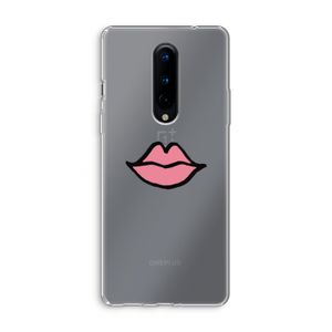 Kusje: OnePlus 8 Transparant Hoesje