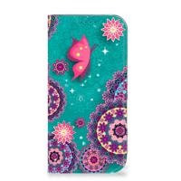 iPhone 16 Pro | Bookcase | Cirkels en Vlinders