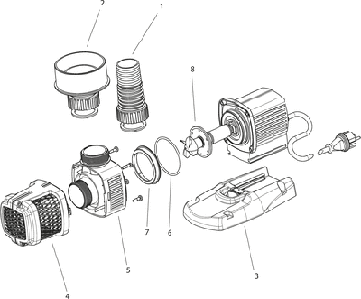 OASE Onderdelen AquaMax Eco Gravity 10000-20000 Vervangrotor cpl. AquaMax Eco Gravity 15000