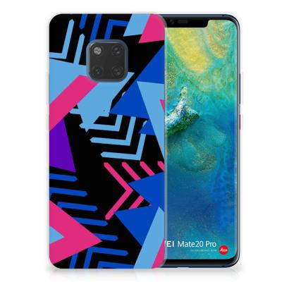 Huawei Mate 20 Pro | TPU Hoesje | Funky Triangle