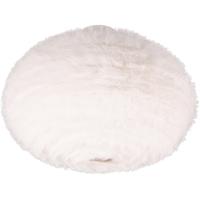 LED Plafondlamp - Plafondverlichting - Trion Fluffy - E27 Fitting - Rond - Taupe - Synthetisch Pluche LED Plafondlamp - Plafondverlichting - Trion Fluffy - E27 Fitting - Rond - Taupe - Synthetisch Pluche