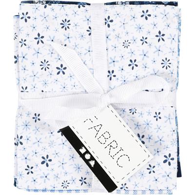 Creativ Company Patchwork stof blauw 45x55cm, 4st.
