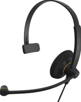 EPOS IMPACT SC 30 USB ML - Headset - mono - op oor - met bekabeling - USB - zwart, oranje - thumbnail