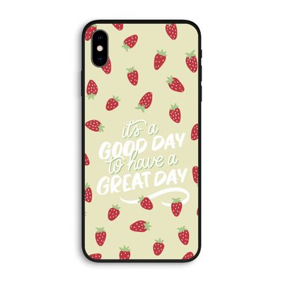 Don't forget to have a great day: iPhone XS Max Biologisch afbreekbaar hoesje