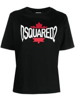 DSQUARED2 t-shirt à logo imprimé - Noir